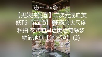 【男娘控狂喜】二次元混血美妖TS「nano」OF露脸大尺度私拍 花式道具虐阴虐菊爆浆精液地狱【第三弹】 (2)