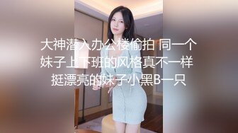 大神潜入办公楼偷拍 同一个妹子上下班的风格真不一样 挺漂亮的妹子小黑B一只