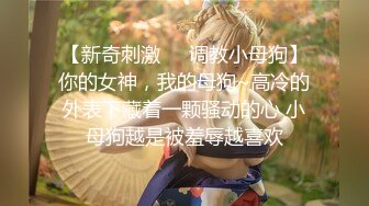 【新奇刺激❤️调教小母狗】你的女神，我的母狗~高冷的外表下藏着一颗骚动的心 小母狗越是被羞辱越喜欢