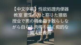 【中文字幕】性欲処理肉便器教室 更生の为と称した猥亵授业で男の精を撒き散らしながら自らも肉棒を导く痴的な美人女教师