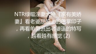 NTR绿帽淫妻大神『家有美娇妻』看老婆屁股上的巴掌印子，再看单男进出老婆逼的特写，越看越有感觉 (2)