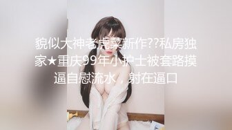 貌似大神老虎菜新作??私房独家★重庆99年小护士被套路摸逼自慰流水，射在逼口