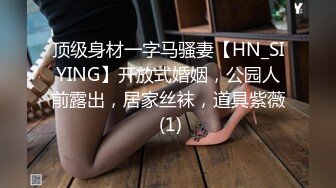 顶级身材一字马骚妻【HN_SIYING】开放式婚姻，公园人前露出，居家丝袜，道具紫薇 (1)