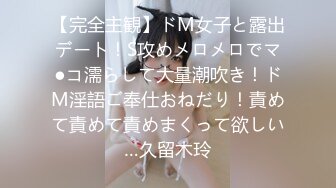 【完全主観】ドM女子と露出デート！S攻めメロメロでマ●コ濡らして大量潮吹き！ドM淫語ご奉仕おねだり！責めて責めて責めまくって欲しい…久留木玲