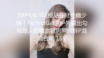 [MP4/6.9G]極品身材性癮少婦｜PerfectGal｜戶外露出勾搭路人野戰邀數男開房群P混戰合輯 15V