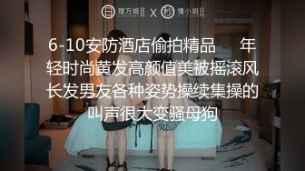 6-10安防酒店偷拍精品❤️年轻时尚黄发高颜值美被摇滚风长发男友各种姿势操续集操的叫声很大变骚母狗