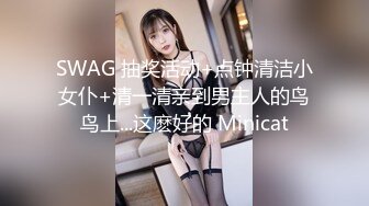 SWAG 抽奖活动+点钟清洁小女仆+清一清亲到男主人的鸟鸟上...这麽好的 Minicat