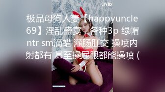 极品母狗人妻【happyuncle69】淫乱盛宴，各种3p 绿帽ntr sm滴蜡 灌肠肛交 操喷内射都有 甚至操屁眼都能操喷 (1)